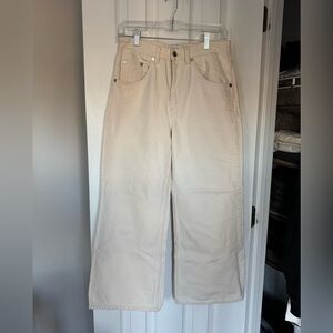 & Other Stories denim pants, cream